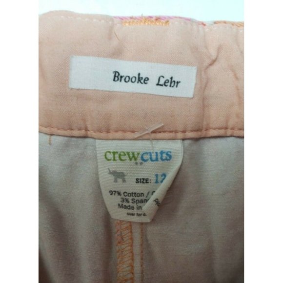 Crewcuts Shorts Girls Size 12 Brooke Lebr Paisley - Picture 4 of 5